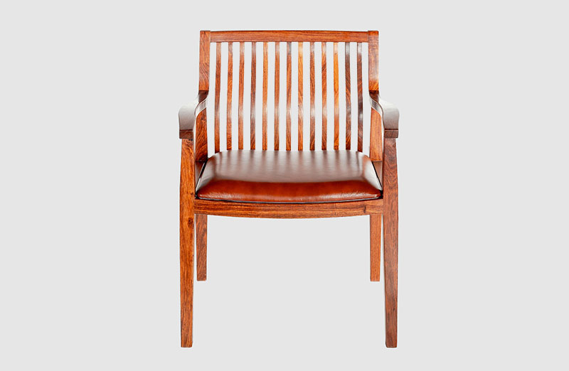平利中式实木大方椅家具效果图